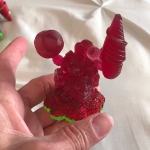 Drill Sergeant Skylanders clear red character